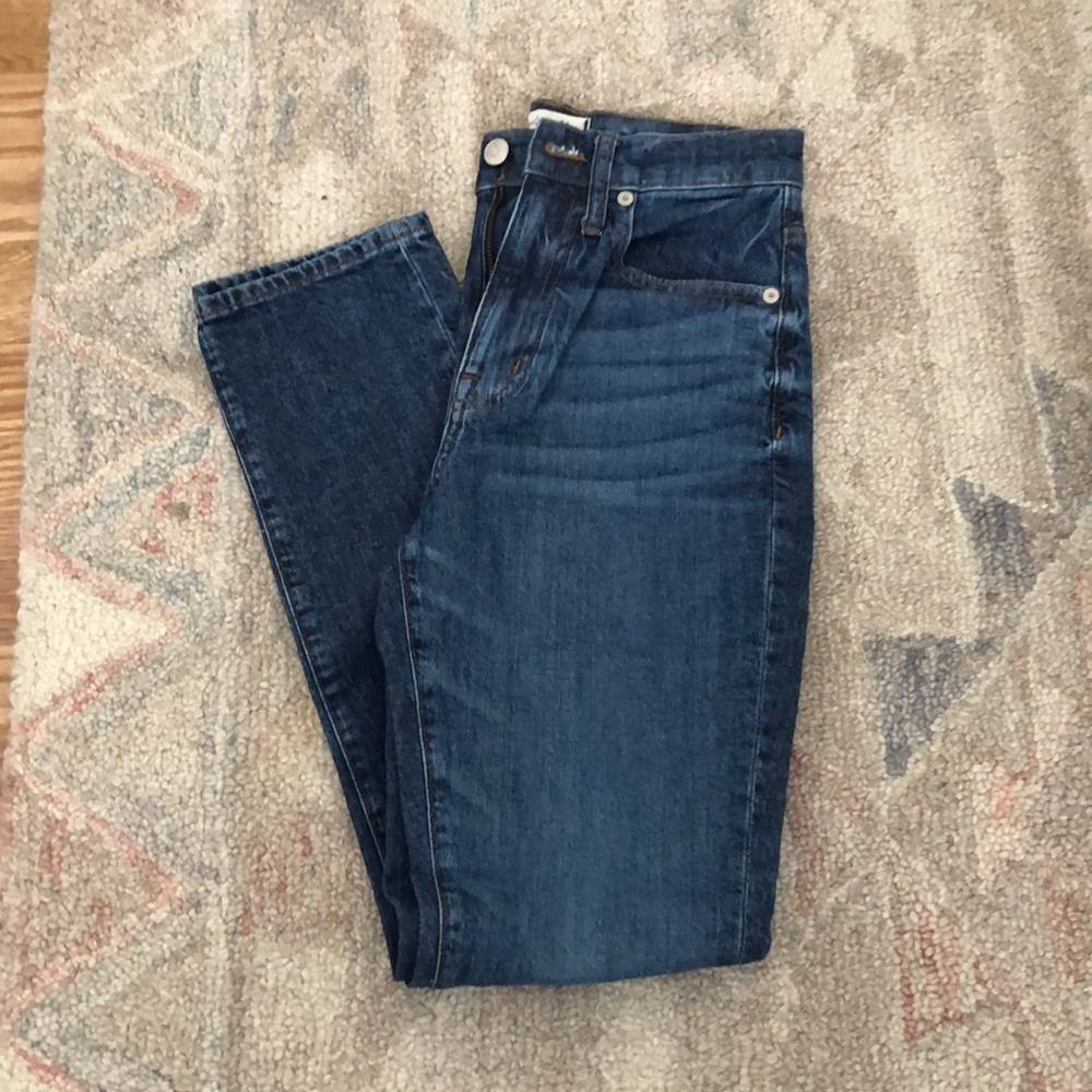 Madewell High-Rise Slim Boyjean: Eco Edition sz24